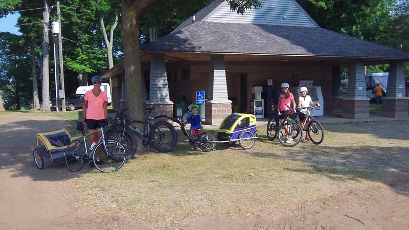 bikes at the bathouse